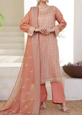 Aizal Printed Lawn 3 Piece Stitched Suit AL25PLV1 D-658